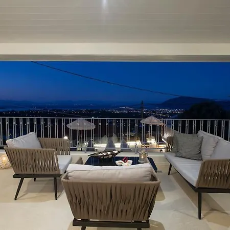 Theretro, With Superb View Вилла *